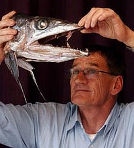 Kiwi lands crazy snapping fish